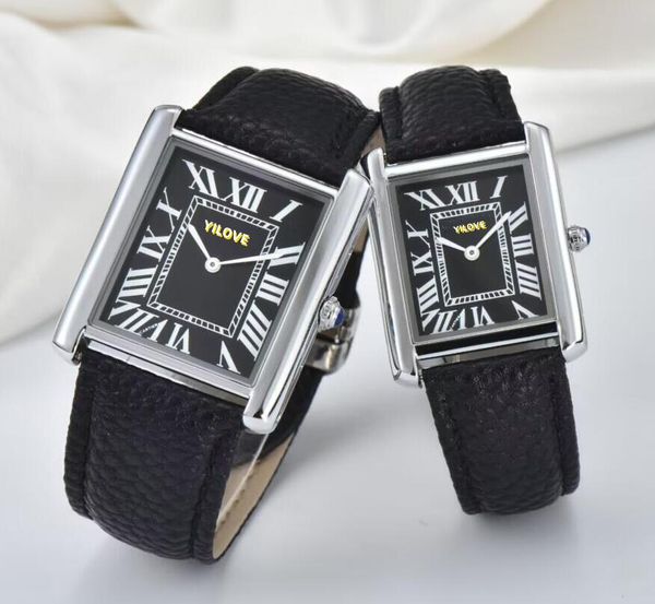 Montre d'affaires automatique pour amoureux du quartz, boîtier en acier inoxydable de qualité supérieure, aiguille d'horloge, lentille en saphir, étanche en profondeur, mode femmes hommes, montre-bracelet cadeaux