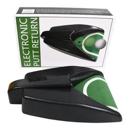 Entrenador de pelota de golf de regreso automático Putt Putting Cup Practice Disposition Accessorios deportivos al aire libre