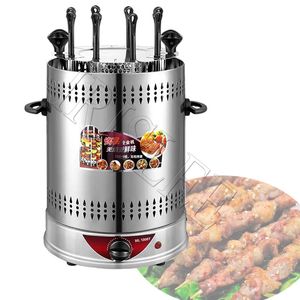 Automatische draaiende verticale grill rookloze barbecue BBQ Kebab roterende machine rotisserie gebraden huisvlees schapenvlees lamspiesoven
