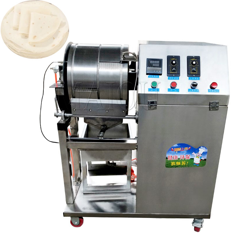 Automatisk stekt Duck Cake Machine Commercial Thousand-Layer durian Cake Crust Spring Roll Packaging Machine