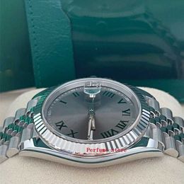 Automatisch Rolaxes horloge Schoon waterdicht Datejust merk Wimbledon heren Jubileumarmband saffier L