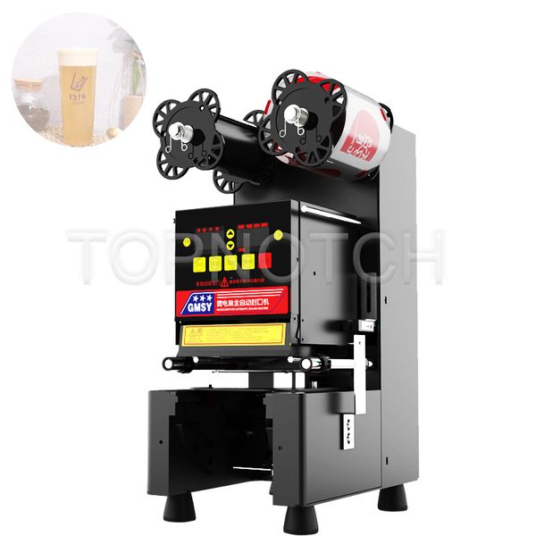 Machine de cachetage automatique Electricl emballage Coffee Cup Seal Maker Pressure Sealer