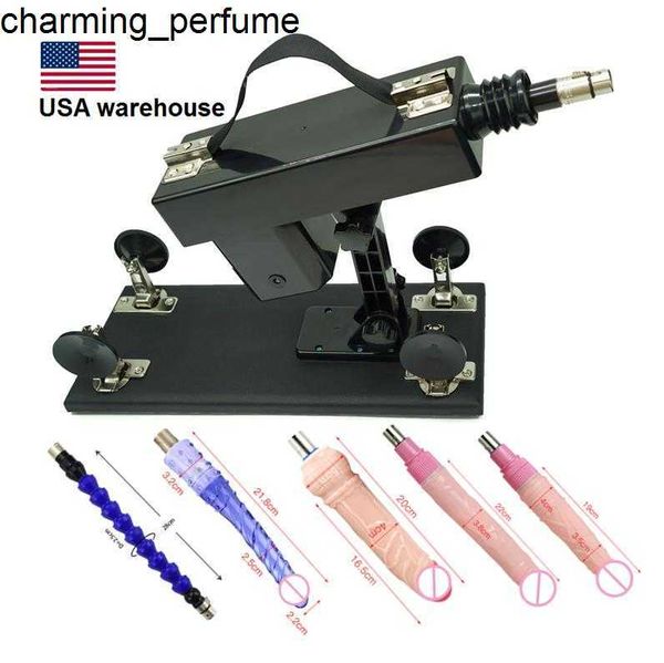 Machine de sexe automatique Dildo Femme Masturator Thrusting Dildo Gun Sex Toys for Women Men Adult Sex Produit