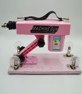 Automatische Geslachtsgemeenschap Sex Machine met Zwart en Roze Super Grote Dildo Krachtige Neukmachines voor Vrouwen Masturbatie Furn5387166