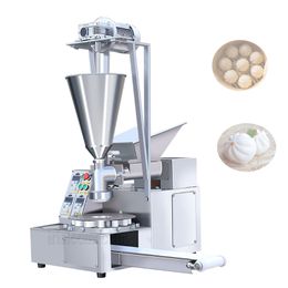 Máquina automática para hacer bolas de masa pequeñas Bao Bun Dimsum, bollos rellenos de vapor Dim Sum, máquina para hacer Baozi Momo