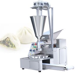 Máquina automática para hacer bolas de masa pequeñas Bao Bun Momo Dimsum, máquina para hacer Baozi rellena al vapor Dim Sum