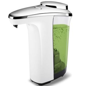 Automatische zeepdispenser Compact Sensor Pomp Verstelbare Divering Volume Control Battery Operated 17oz / 500ml voor Keuken, 211206