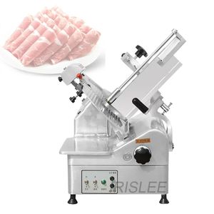 Automatische roestvrijstalen elektrische bevriezing Vlees Slicer Machine Cut Lamb Roll Mutton Rundvlees Sausage Bacon Flaker Vorming Maken Maker