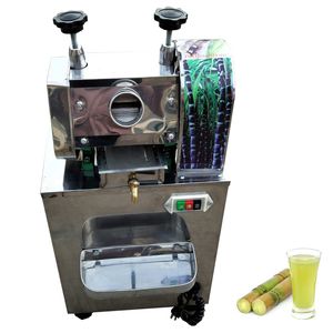 Machine automatique de jus de canne à sucre, presse-agrumes électrique Commercial, broyeur de canne à sucre, 220V, 750W