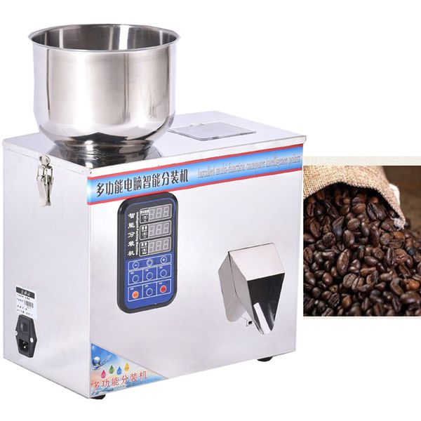 Máquina automática de envasado de té en polvo, café y nueces, bolsa multifunción granular, pesaje, llenado, envasadora de especias