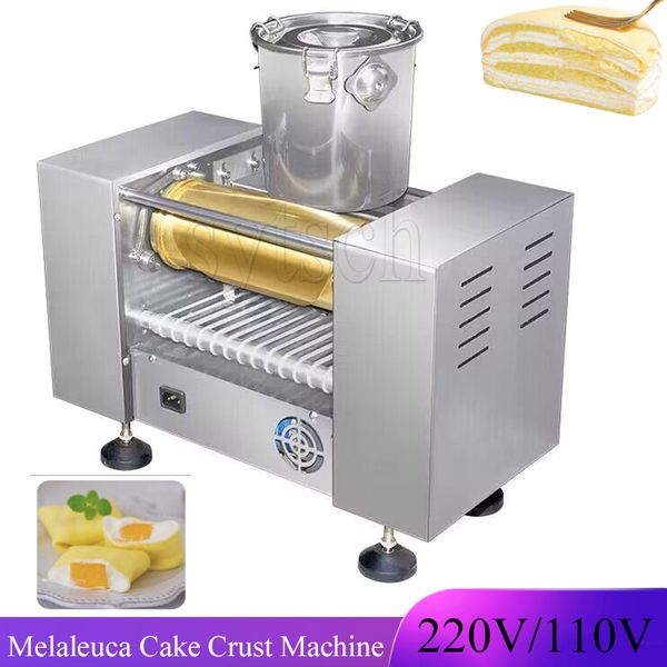 Crêpe automatique de peau d'oeuf de panneau de peau de crêpe de gâteau de mille couches faisant la machine