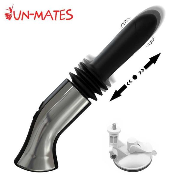 Godemiché à poussée automatique, machine sexuelle puissante, vibrateur vaginal télescopique, stimulateur de point G, jouet de masturbation féminine pour couples 231010