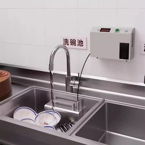 Automatische ultrasone vaatwasser voor commerciële kantinesrestaurants Kleine ultrasone restaurant zinkt externe installatievrij