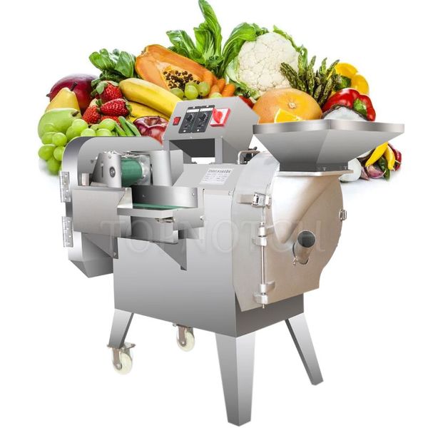 Machine de découpe de légumes automatique, coupe-légumes à Double tête de couteau