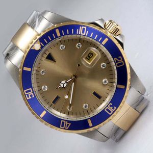 Reloj automático Diseñador Diamond Diamond Watch Golden Dial de 40 mm Diseñador Reloj