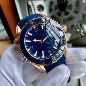 Automatisch horloge RLX Luxe gouden herenhorloges Rose Watch Herenhorloges Oceaanstijl 42 mm Master 8900 Automatisch saffierglas Klassiek model Opvouwbaar Super