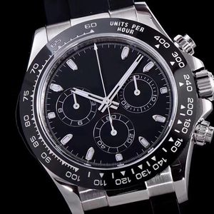 Automatisch horloge Role X Heren Super Kwaliteit CAL.4130 Beweging 40 mm 116519 Elastiekjes Horloges Keramische mechanische horloges Xery
