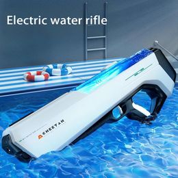 Pistola eléctrica de absorción de agua automática, juegos de alta tecnología, juguetes a presión para niños, juguete de verano 240220