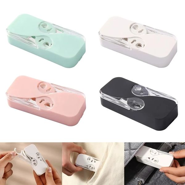 Éjecte automatiquement la boîte de soie dentaire Boxs Tooth Clean Oral Cleaning Care Jetable Portable Et Petite Boîte En Plastique Pour Les Stockages