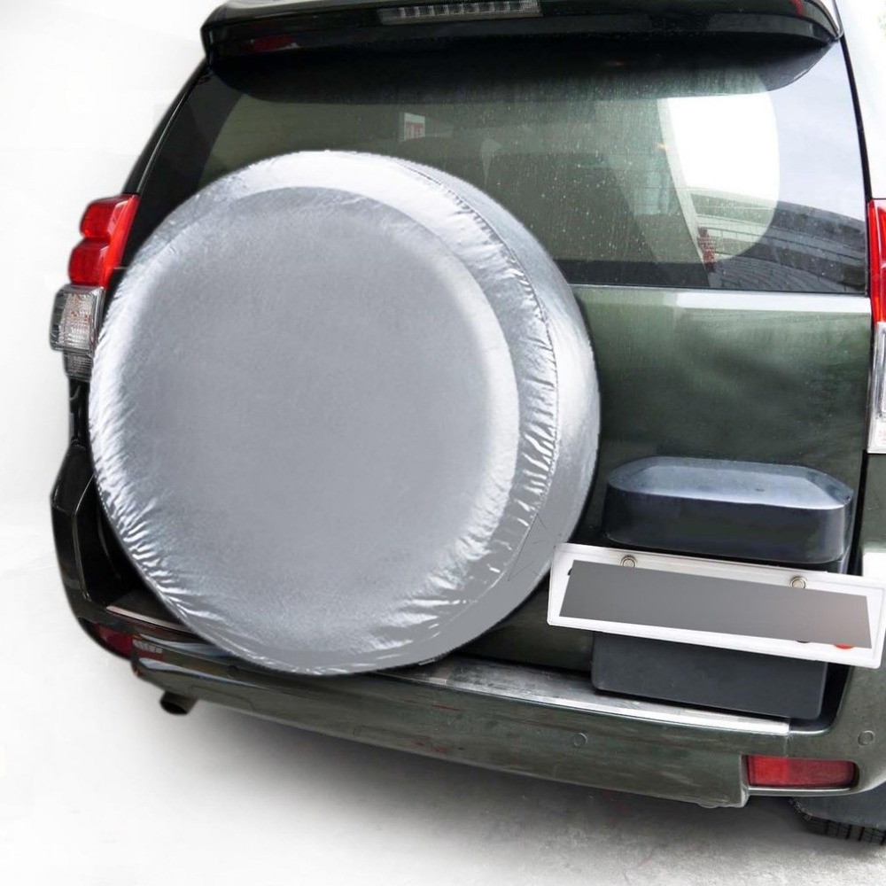 자동차 자동차 스페어 타이어 커버 중장비 방수 차량 휠 탄성 보호 케이스 SUV 차량용 방진 타이어 커버 가방