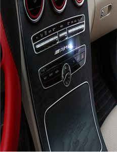 Modelado de automóviles 3D AMG Metal Sticker para Mercedes W203 W210 W211 W204 Benz C E S CLS Modelado de decoración de automóviles9163784