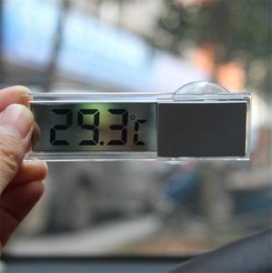 Automobile Osculum Type de Thermomètres Transparent Ventouse Digital LCD Thermograph haute qualité 4 8sm Y R