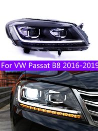 Phares de réglage automobile pour Passat B8 20 16-20 19 LED clignotants dynamiques feux de route remplacement des feux de croisement
