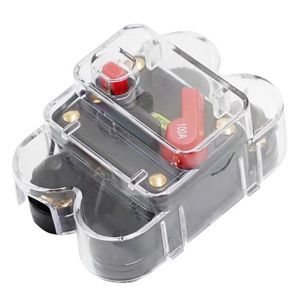 Automobile Yacht Boat RV Circuit Breaker Breaker RETING DC 12V étanche avec disjoncteur d'ampli de couverture 40A 50A 60A 70A 80A 100A 120A 150A 200A 250A 300A