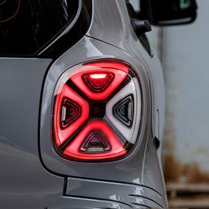 AUTOMOBILES AUTO -ACCESSOIRES achterlicht Assemblage LED FOG Rem Licht voor Benz Smart W453 Dynamische streamer Turn Signal Indicator Tail Lights