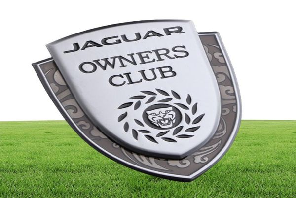 Automobiles Decoration Emblem pour Jaguar Club XE XK XJ XF XEL XFL XJL XJS XJ6 E F PACE S E TYPE XTYPE XKR SPORT CAR BORT BOCKER5837417