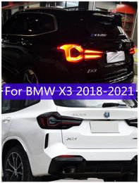 Accessoires automobiles feux arrière pour X3 18-21 LED feu arrière BMW frein antibrouillard arrière clignotant feu de recul