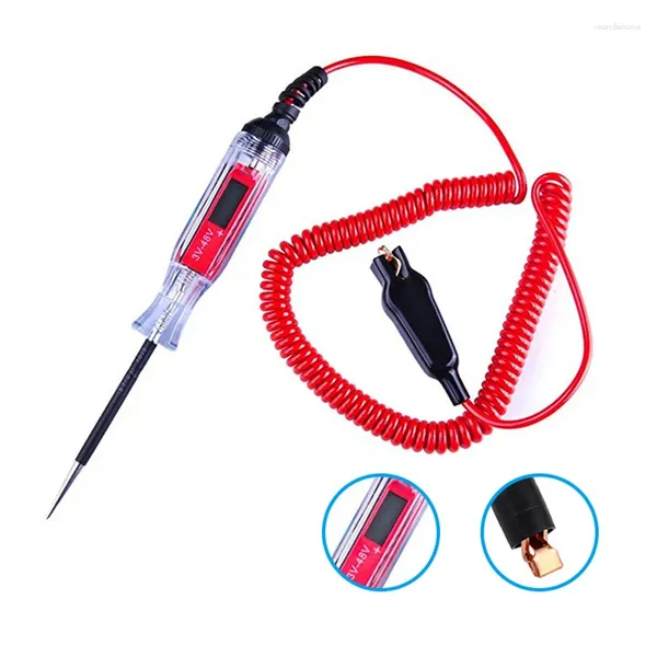 Courant automobile Tester Circuit Auto Circuit DC 6V 12V 24V Relay Relay Test Pen Contrôle du stylo pour une voiture