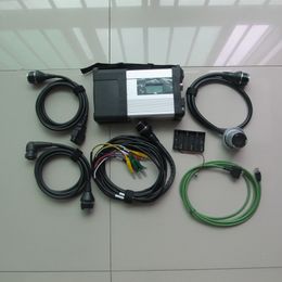 diagnostische hulpmiddelen voor auto's mb star c5 sd connect zonder hdd met kabels obd volledige set wifi-ondersteuning