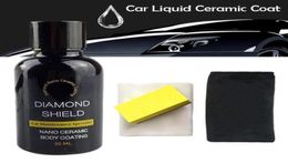 Automotive Nano Coating Vloeibare Keramische Spray Coating Auto Polish Spray Kit Top Coat Quick NanoCoating 30ML Auto Wax19141518