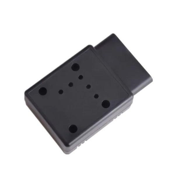 Interface Bluetooth pour automobile, prise OBD2, connecteur mâle à 16 broches, quatre trous de lumière OBD II, boîtier