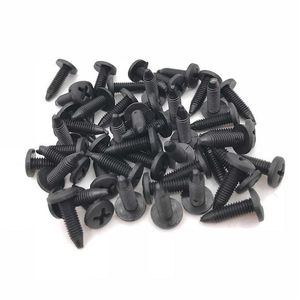 Kits de réparation automobile 10/20 / 50pcs 6mm pare-chocs attache clip trou rivet retenue pousser moteur ER attaches de porte de voiture pour Honda Drop Deliv Otmih