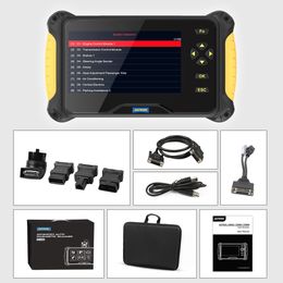 AUTOOL CS606 Auto OBD2 escáner OBDII herramientas de diagnóstico para 21 reinicios motor ABS SRS SAS EPB DPF lámpara de cabeza lector de código herramienta de escaneo