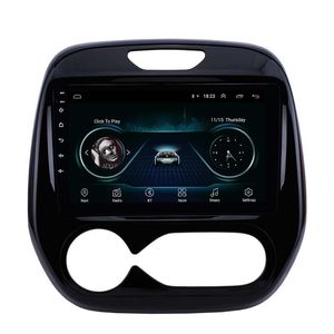 Autoradio 2 DIN GPS 9 inch Touchscreen Auto DVD Multimedia Player voor Renault Capture Clio Samsung QM3 Auto A / C 2011-2016