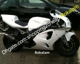 Autorbike Body Kit voor Kawasaki Ninja ZX7R 1996 1997 1998 1999 2000 2001 2002 2003 ZX-7R ZX 7R WITTE ABS Motorfiets Kuip