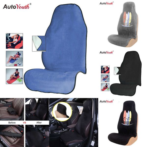 AUTOYOUTH toalla cubierta de asiento de coche negro para atletas Fiess gimnasio correr playa natación al aire libre Ford AUDI para IVECO