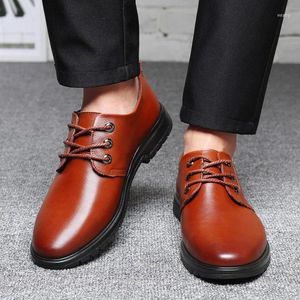 Autumn 936 Men Single Shoes for Sports Walking verhoogde echte lederen dans formeel bruiloft Mal 577 366 31986