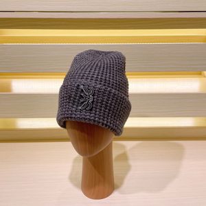 Bonnet tricoté chaud de styliste pour femmes, casquette brodée, pour vacances en plein air, sport, mode automne et hiver