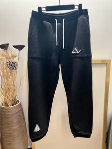 Pantalon de jogging noir pour homme, de haute qualité, taille américaine, à la mode, marque de luxe, de styliste, automne et hiver