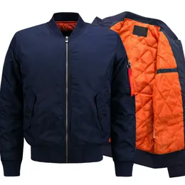 Automne et hiver grande taille hommes sport vêtements à la mode nouveau col montant vêtements rembourrés de coton veste pilote chemise de Baseball