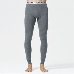 Automne et Hiver Hommes Long Johns 100% coton Sous-Vêtement Thermique Pantalon taille M à 4XL 211110