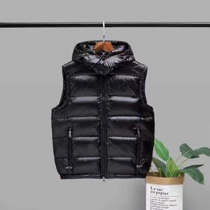 Automne et hiver mongol vers le bas gilet pour hommes femmes couples à capules épaissis du débardeur grand camisole externe usure