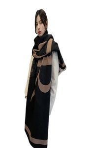 Automne et hiver Nouveau écharpe artificielle en cachemire femme épaissie de châle brossé 320g écharpe en cachemire étudiant polyvalent Scarf216h9901071