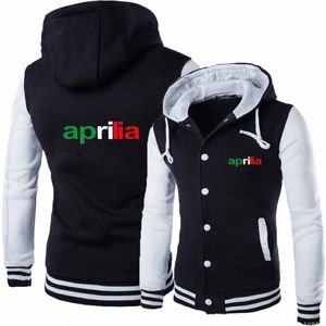 Herfst en winter nieuwe letter gedrukt baseball shirt met capuchon voor heren jas slim fit vest korte geborstelde polyester hoodie top J6UN #