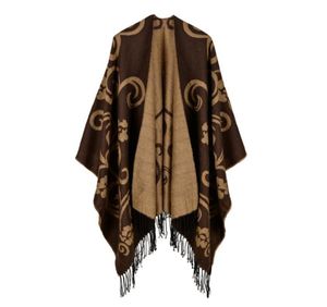 Herfst en winter nieuwe sjaals luxe hoogwaardige imitatie kasjmier wraps pashmina mode dames klassieke sjaals8926502