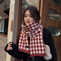 Herfst en winter effen kleur imitatie kasjmier sjaal damesmode all-match kwastje monochrome warme sjaal hoofddoek